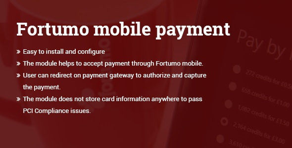 Forumo mobile payment WordPress plugin