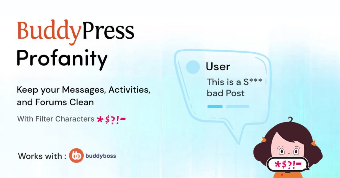 BuddyPress Profanity Filter