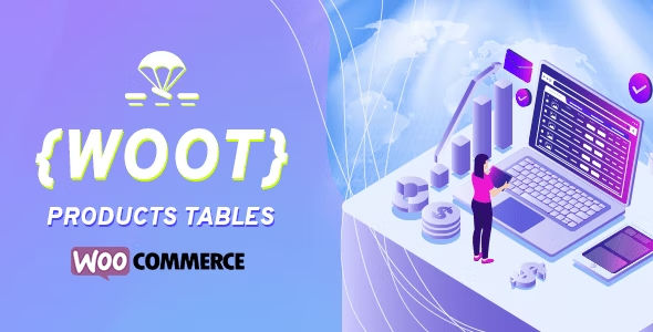 WOOT WooCommerce Active Products Tables