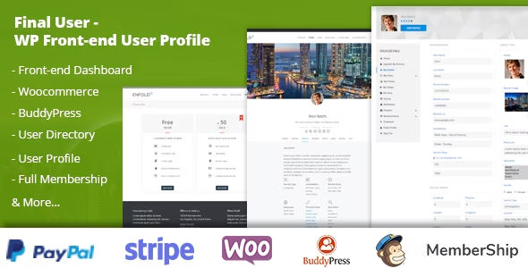 Final User - WP Front-end User Profiles