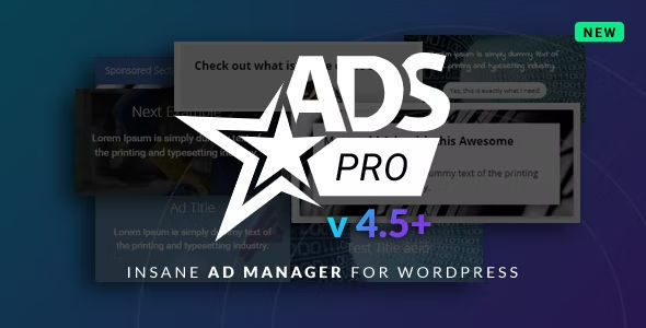 Ads Pro WordPress Ad Manager
