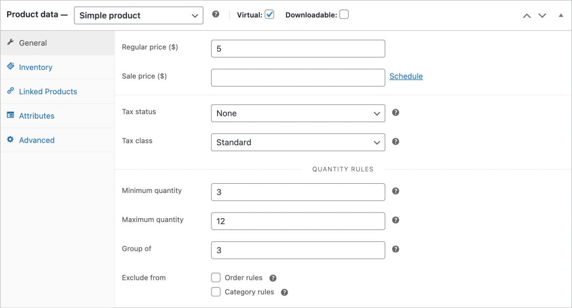 WooCommerce Min Max Quantities Download