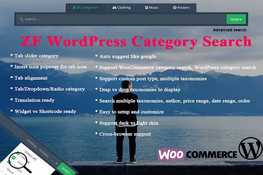 ZF WordPress Category Search