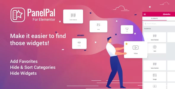 PanelPal for Elementor - Manage Widgets and Categories
