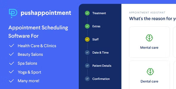 PushAppointment - Appointment Scheduling Software for WordPress