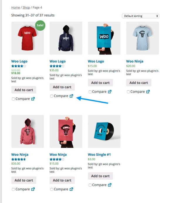 WooCommerce Compare Products