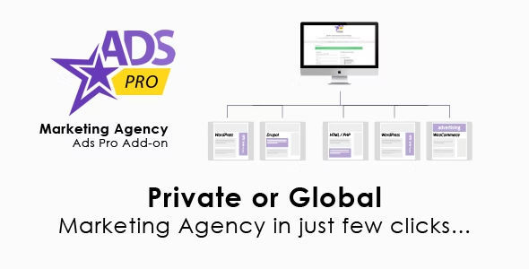 ADS PRO - WordPress Marketing Agency Add-on