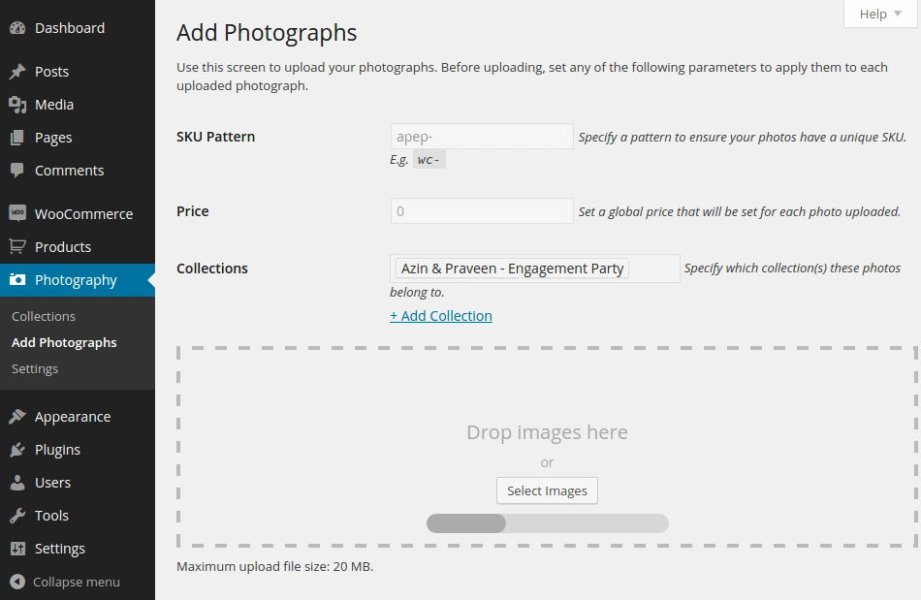 WooCommerce Photography