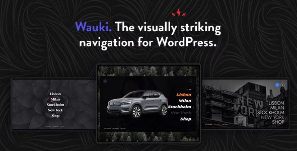 Wauki: Fullscreen WordPress Menu