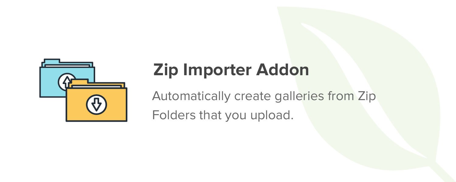 Envira Gallery Zip Importer Addon