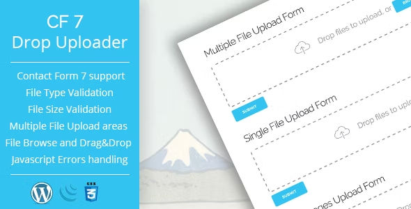 Drop Uploader for CF - Drag&Drop File Uploader Addon