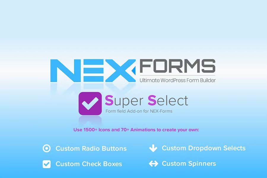 NEX-Forms Super Selection Form Field Add-on