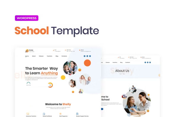 Shelly - School Template Kit for Elementor