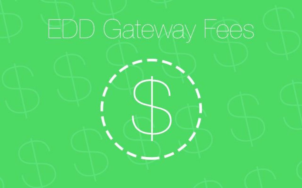 Easy Digital Downloads Gateway Fees