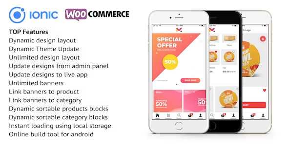 ionic App for WooCommerce