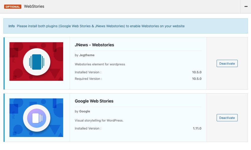 JNews - Webstories