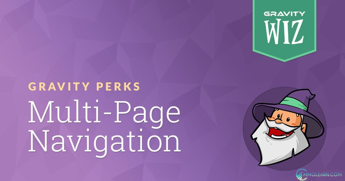 Gravity Perks Multi-page Navigation