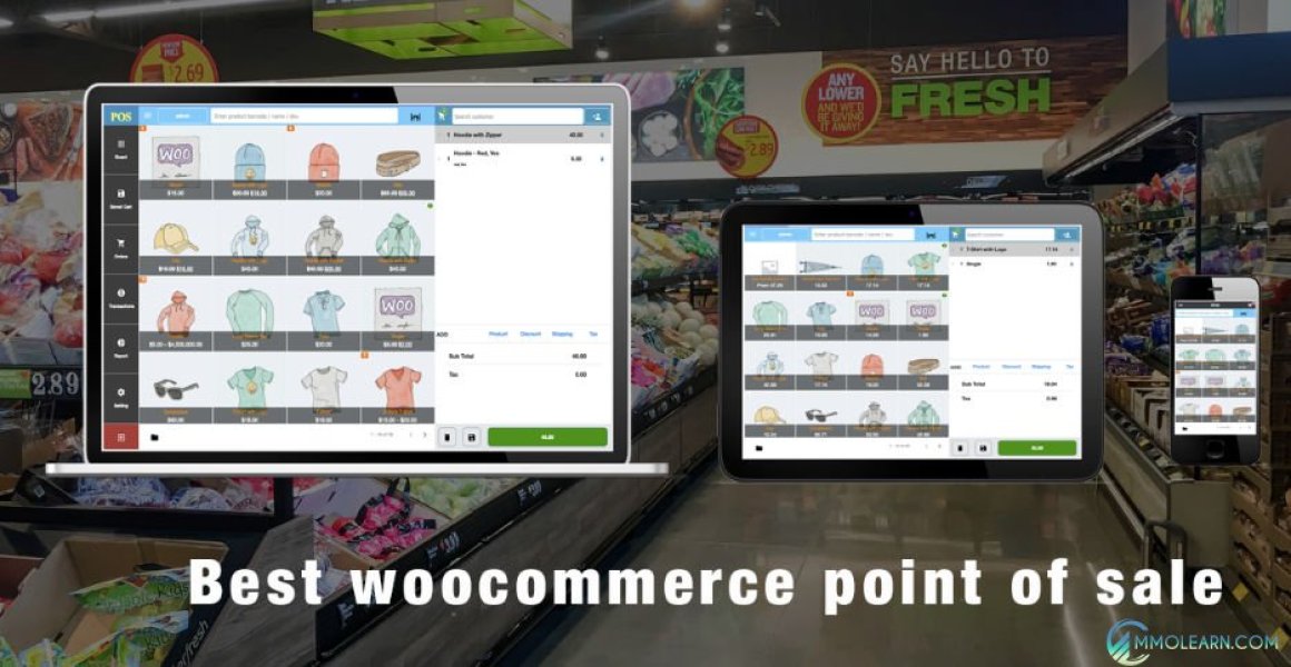 Woocommerce + openpos + Material Management