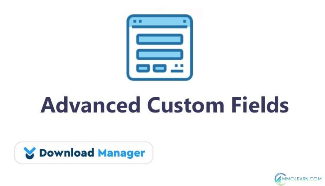 WPDownload Manager - Advanced Custom Fields