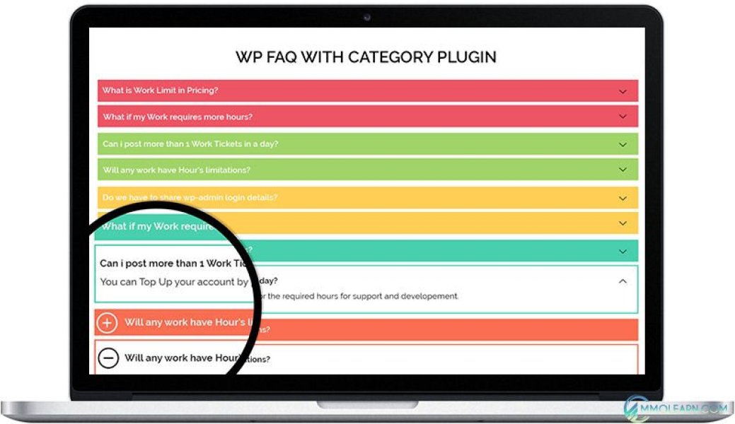 WP Responsive FAQ with Category plugin