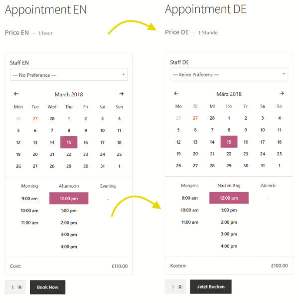 WooCommerce Appointments