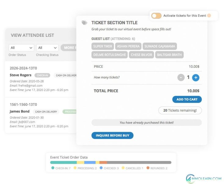 EventOn Event Tickets Add-on