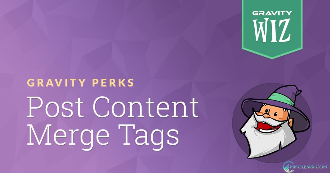 Gravity Perks Post Content Merge Tags