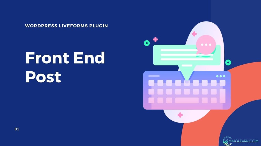 Live Form Frontend Post