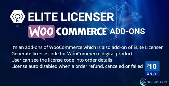 WooCommerce Product Licenser- Elite Licenser Pro Addon