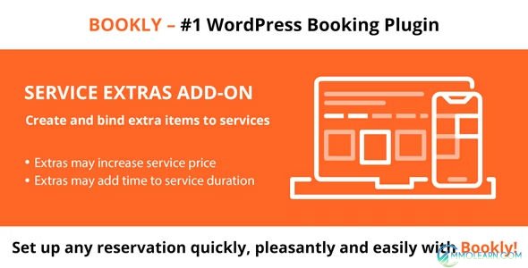 Bookly Service Extras (Add-on)