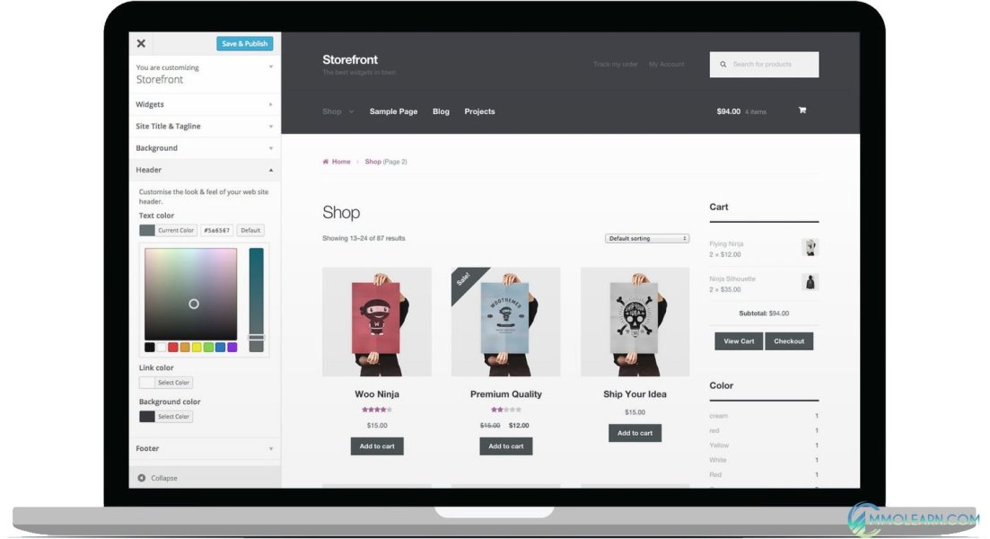 Woocommerce - Storefront Mega Menus