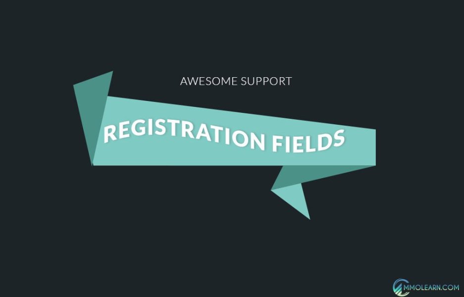 Awesome support Custom User Registration Fields