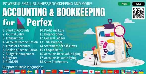 Accounting and Bookkeeping for Perfex CRM