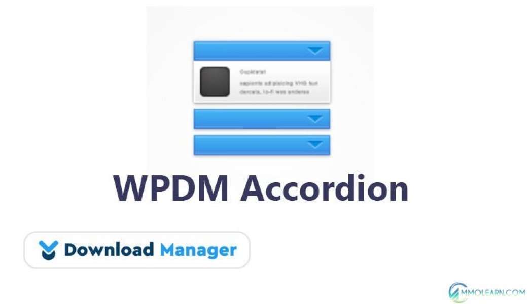WPDownload Manager - WPDM Accordion