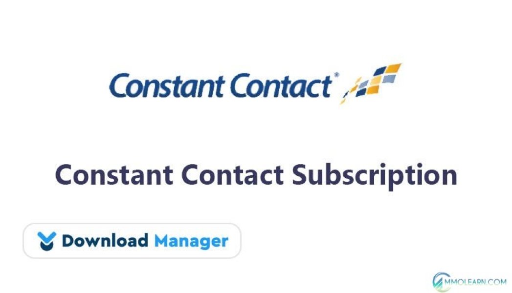 WPDownload Manager - Constant Contact Subscription