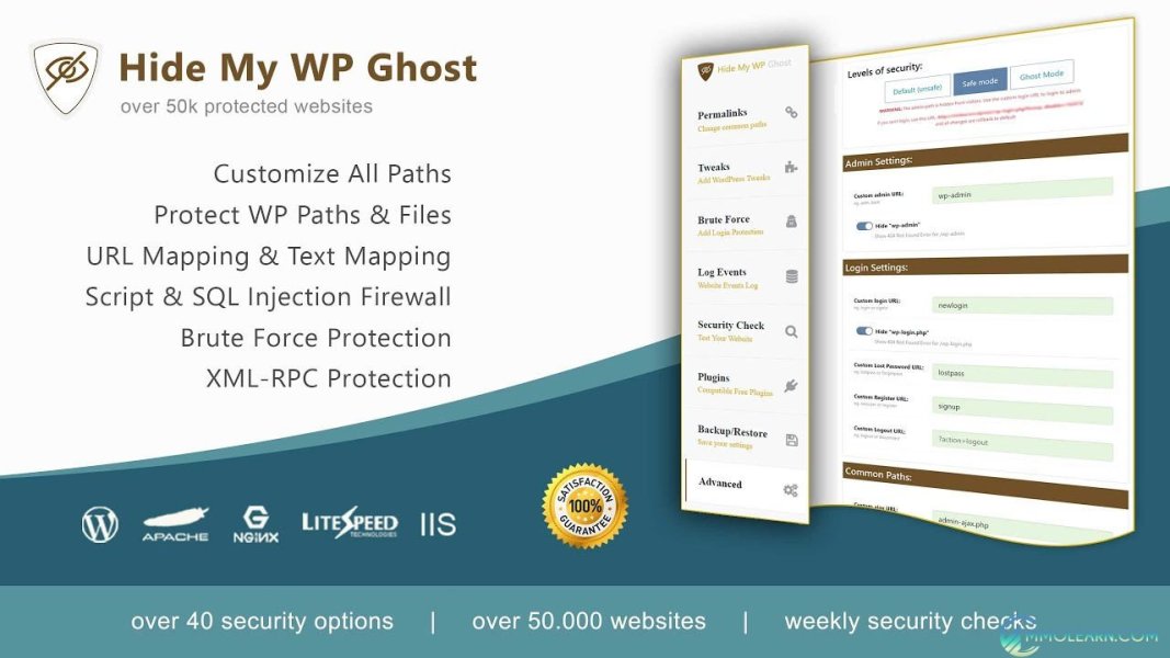 Hide My WP Ghost Premium For WP