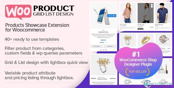 WOO Product Grid/List Design