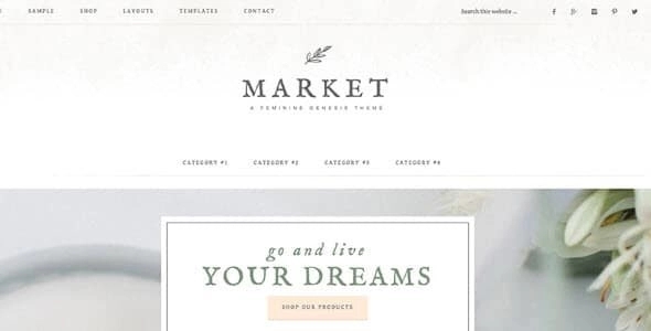 StudioPress Market Pro Theme - e-Commerce Ready