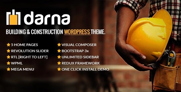 Structure - Construction Industrial Factory WordPress Theme
