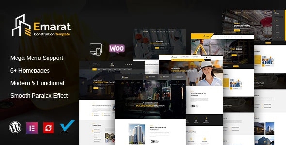 Emarat - Construction WordPress Theme