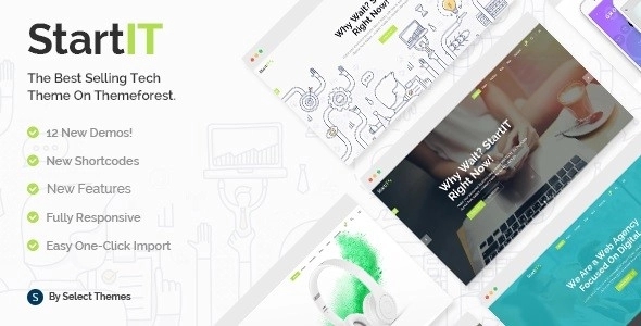 Startit – Fresh Startup Business Theme