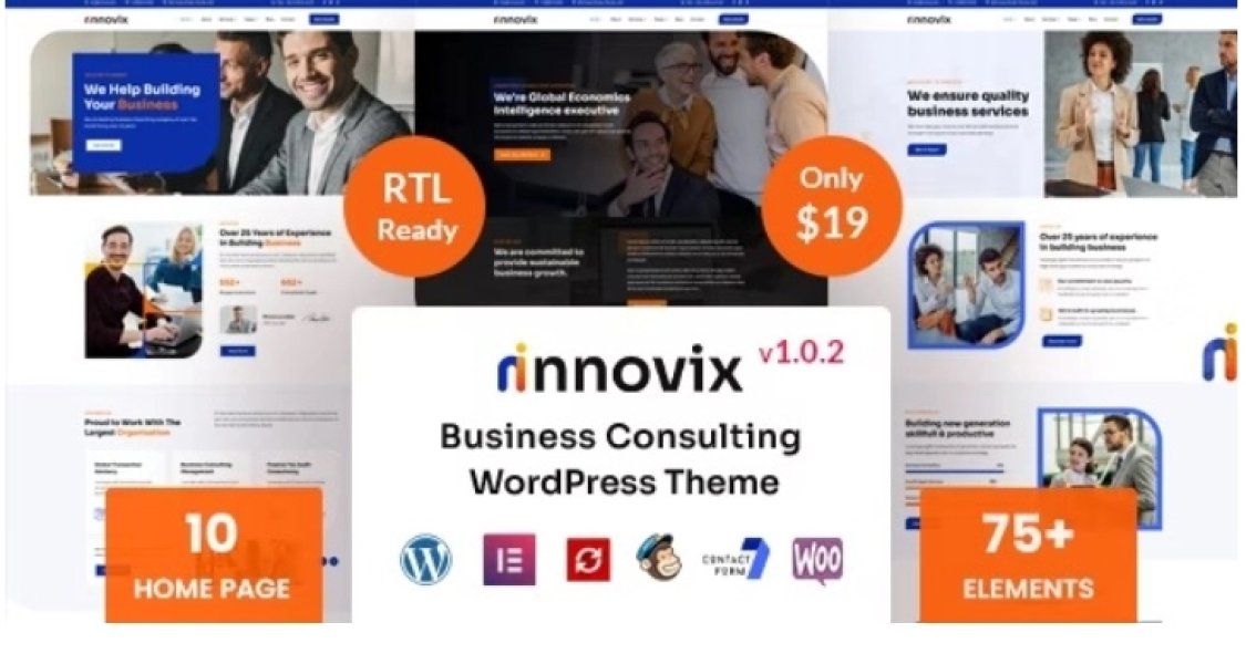 Innovix - Business Consulting WordPress Theme