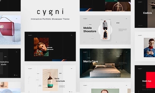 Cygni - Interactive Portfolio Showcase Theme