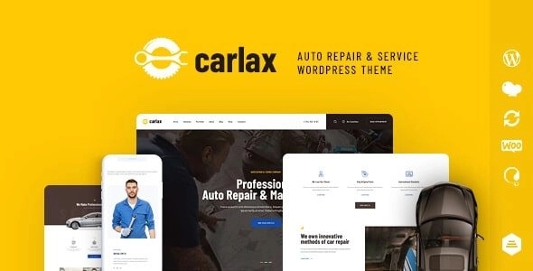 Carlax - powerful Automotive WordPress Theme