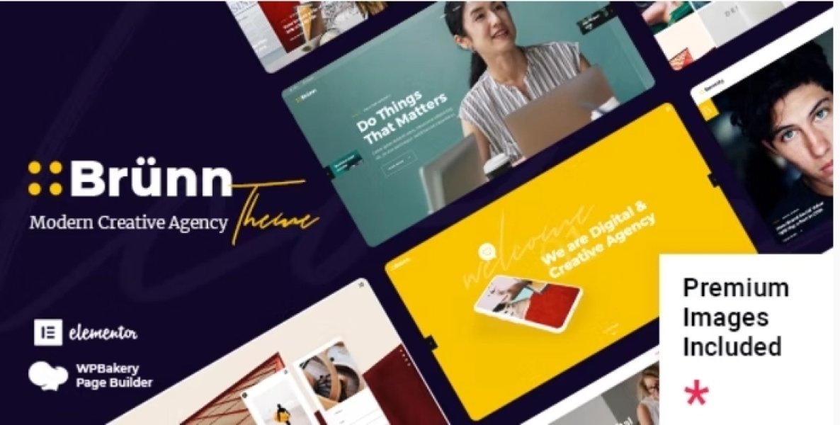 Brünn - Creative Agency Theme - made for creative agencies and all sorts of creative business web