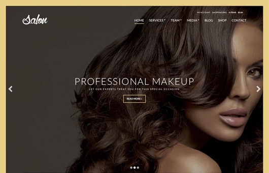 Salon WordPress Theme By CSSIgniter - Wellness, Spa or Beauty Salon WordPress Site