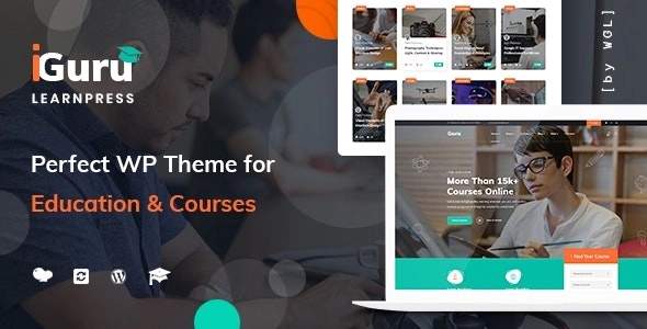 iGuru - Education & Courses WordPress Theme.