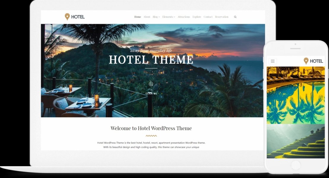 VisualModo - Hotel WordPress Theme