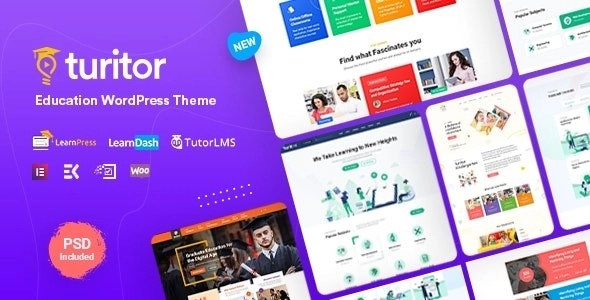 Turitor - LMS & Education WordPress Theme