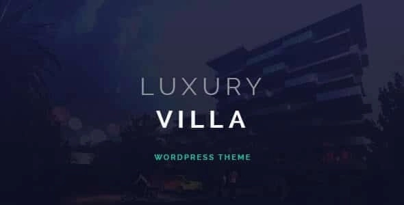 Luxury Villa - Property Showcase WordPress Theme